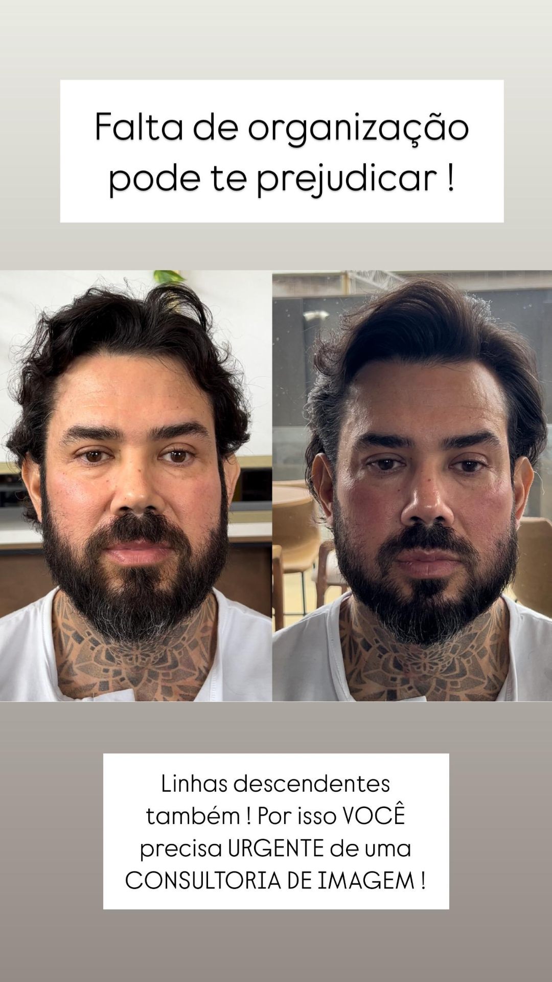 Antes e Depois - Cliente 9